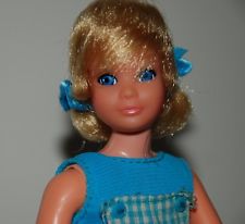 1972 - 73 Pose 'n Play Skipper #1179 and Baggie version #1117. Mattel sold these dolls in a plastic bag to clear out old stock