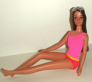 Japanese Sun Sun Malibu Francie doll / www.modbarbies.com