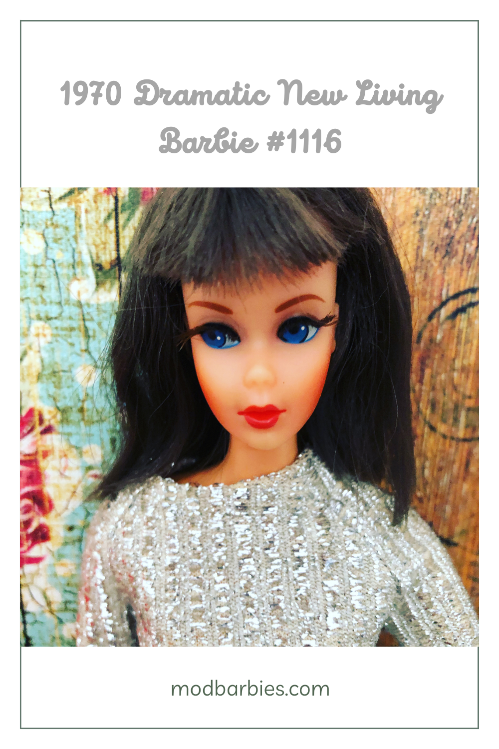 1970 Dramatic New Living Barbie