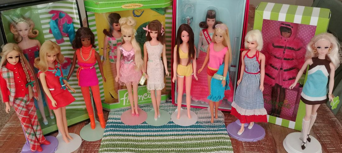 Vintage Francie Doll Guide: Barbie's MOD'ern Cousin - Mod Era