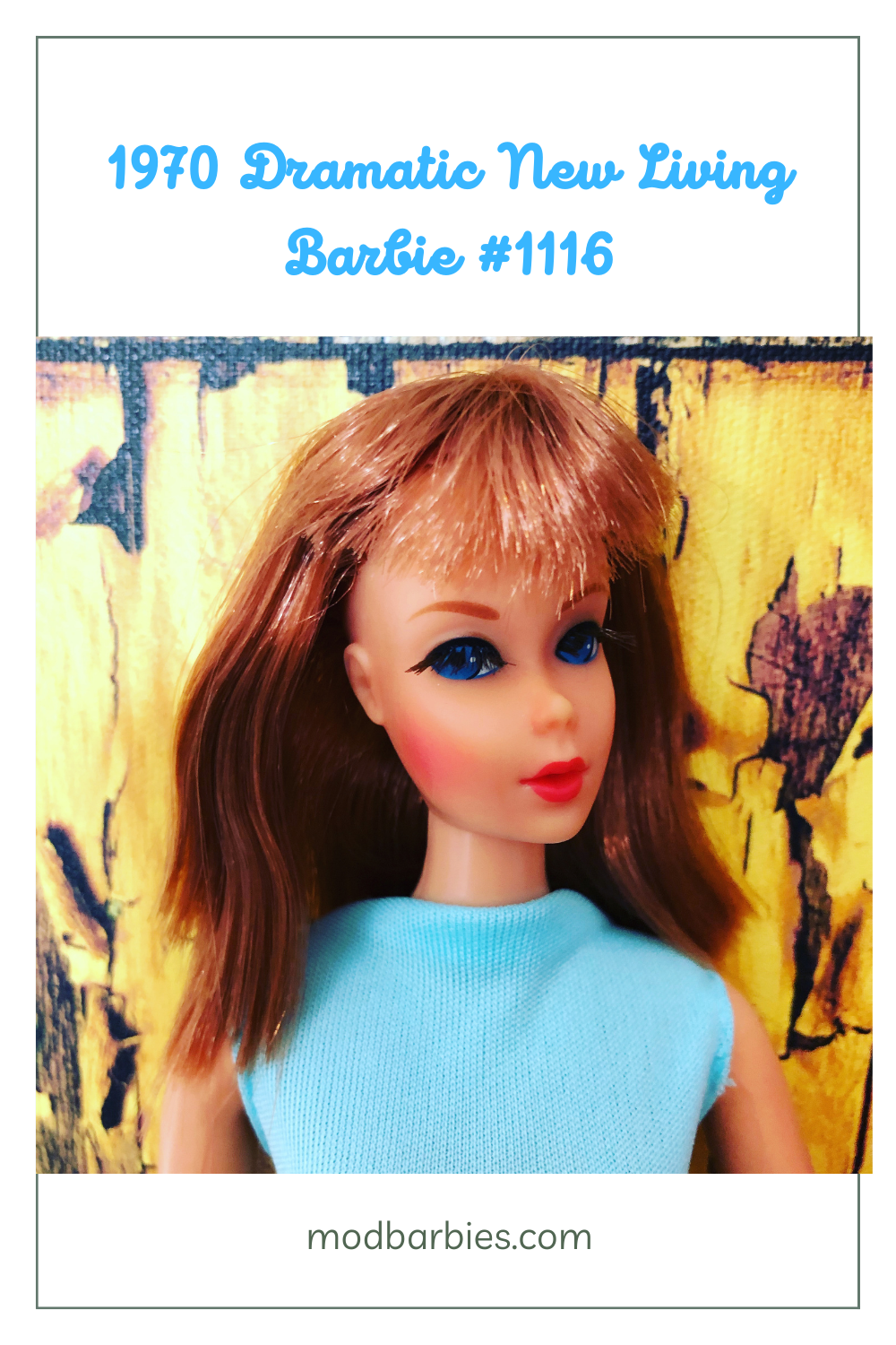 1970 Dramatic New Living Barbie