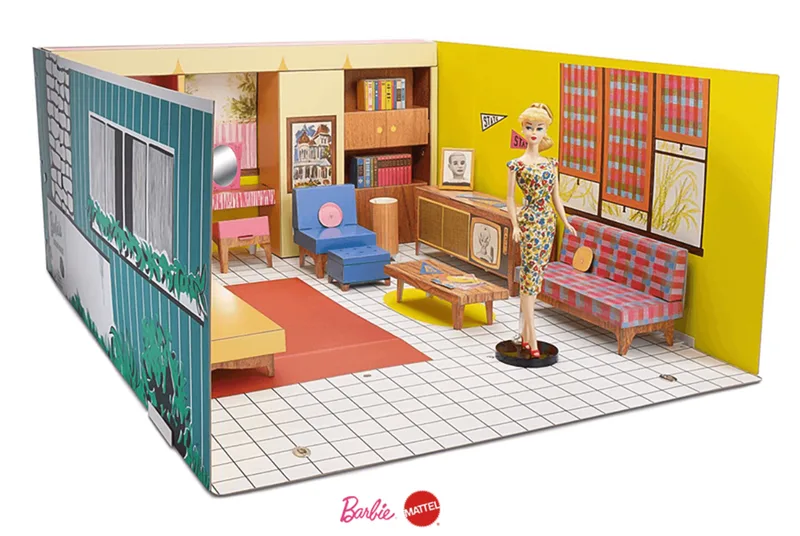 2020 reproduction of Barbie's first Dream House