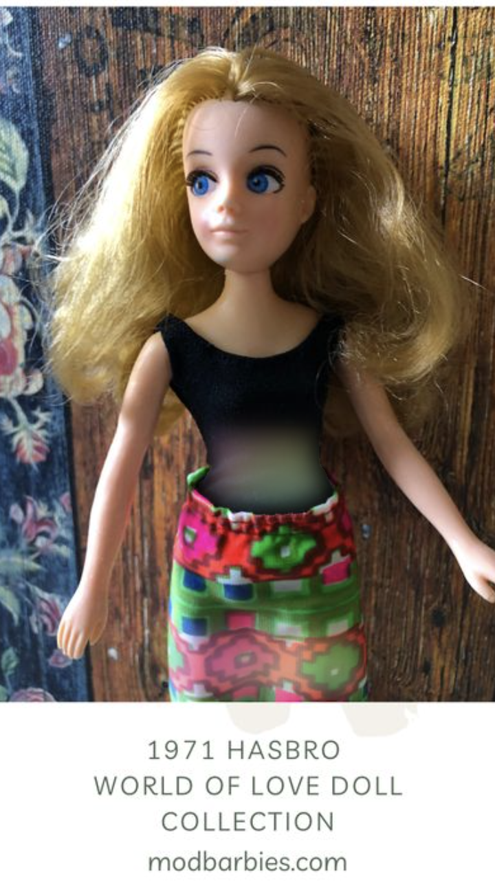 1971 Beautiful Hair Bonnie Breck doll sponsored by Breck shampoo