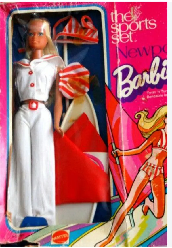 The Sports Set Newport Barbie 1974