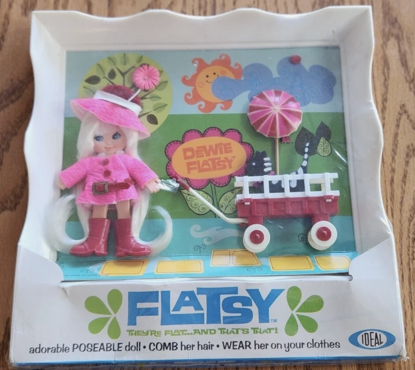 Ideal's Dewie Flatsy doll