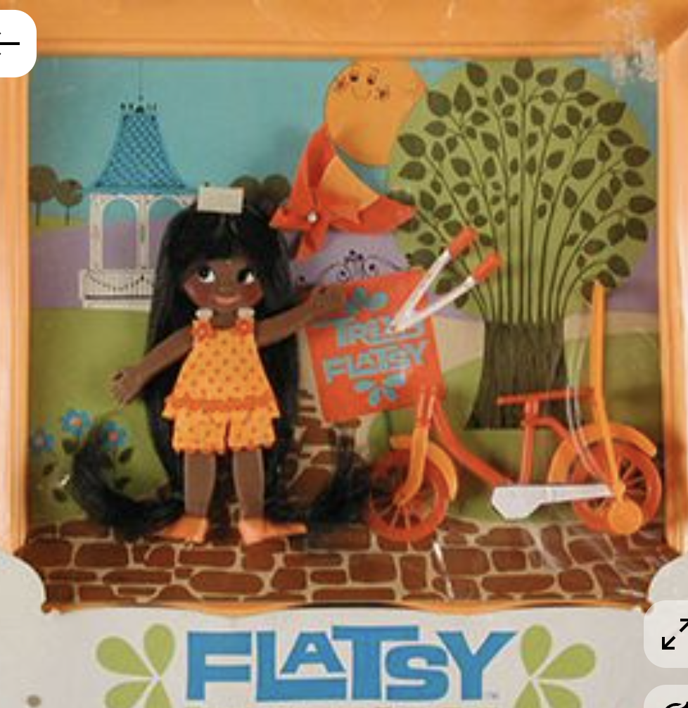 Ideal's Trixie Flatsy doll