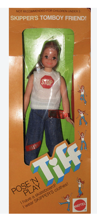 1972 Pose-n-Play Tiff; her tomboy friend