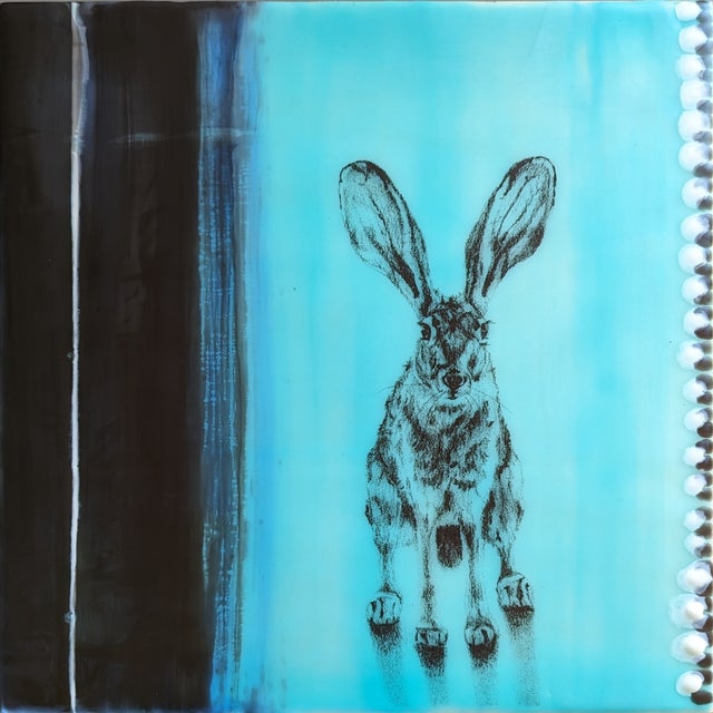 Encaustic paintings with animals