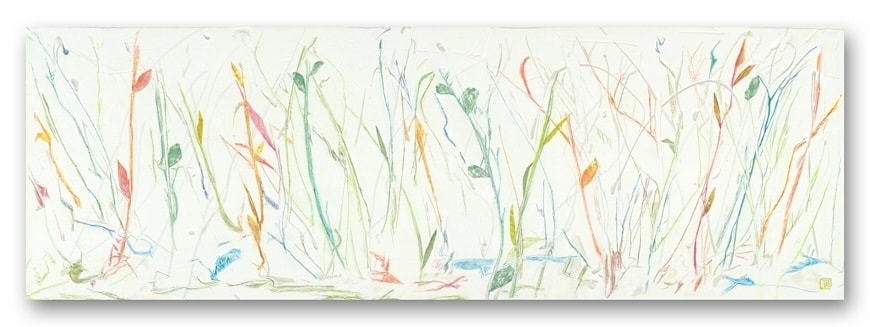 Berkley Meadow Dance abstract botanical painting