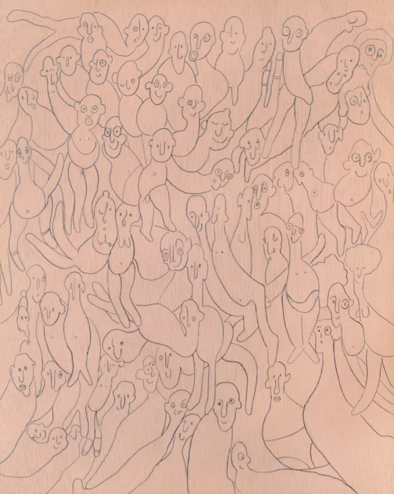 "In the Buff" (in natural beige)