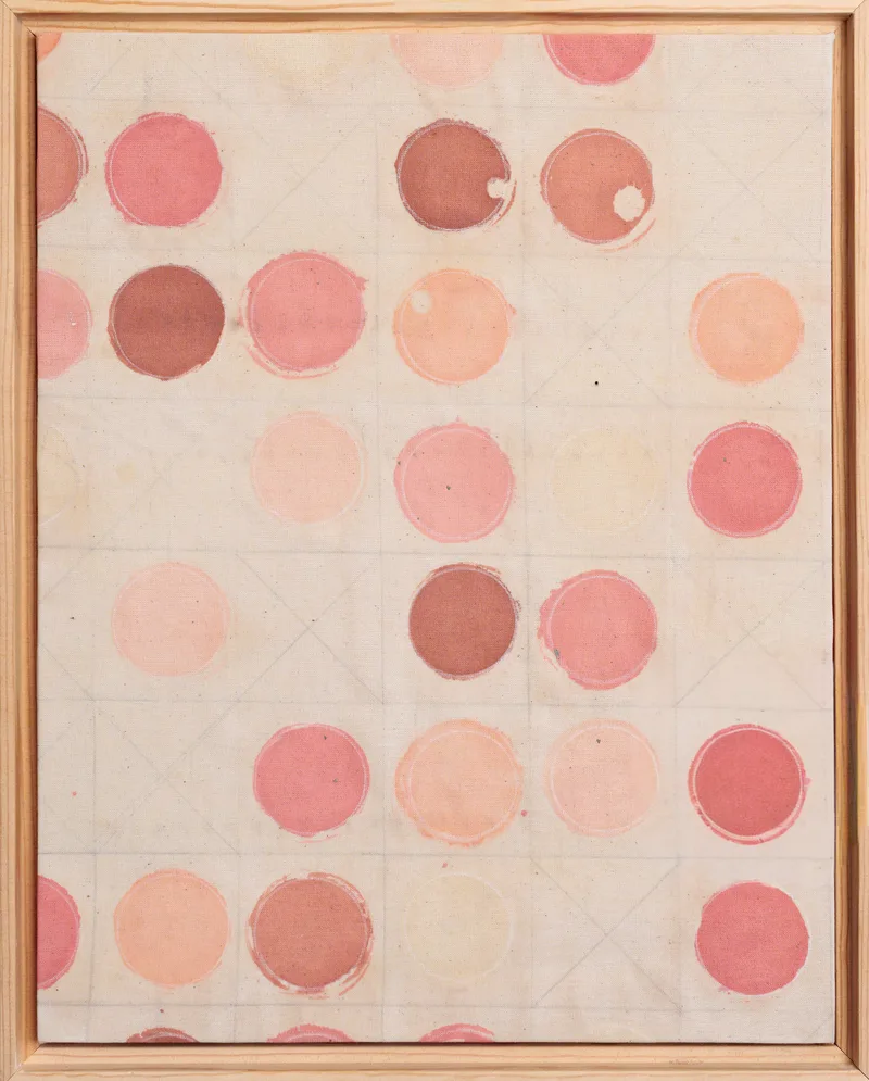 Expressionist Grid (pinks)
