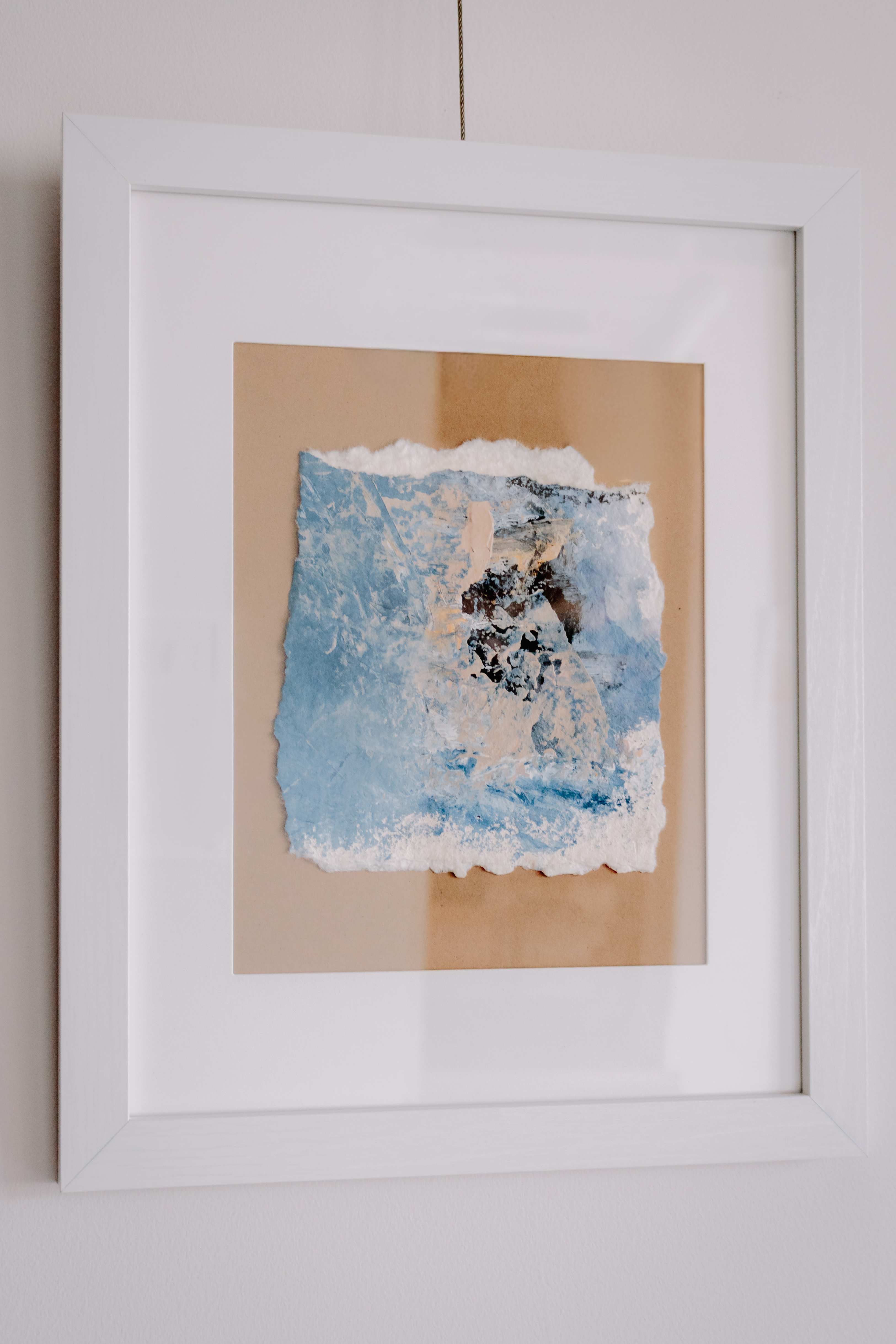Journal Extraction - Blue & Beige
