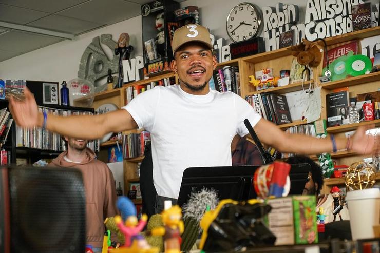 Watch Chance The Rapper: NPR Music Tiny Desk Concert