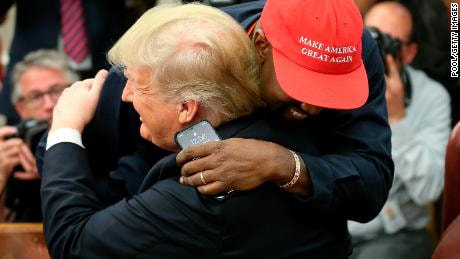 Kanye West's visits President Donald Trump in The White House