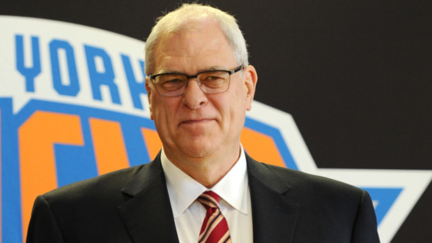 New York Knicks introduces Phil Jackson as new President at press conference in MSG