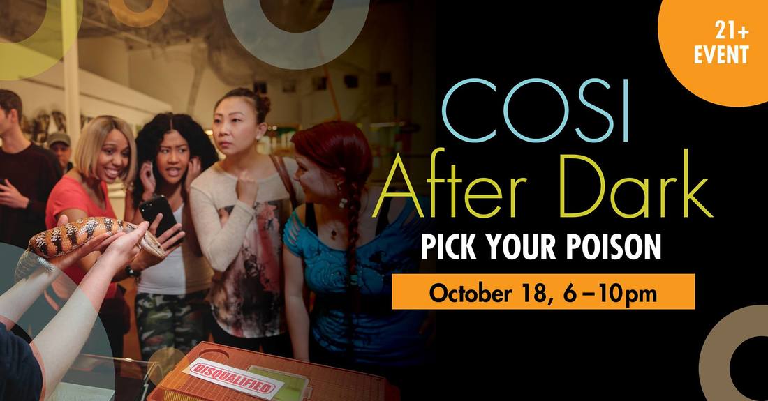 COSI After Dark: Pick Your Poison (21+)