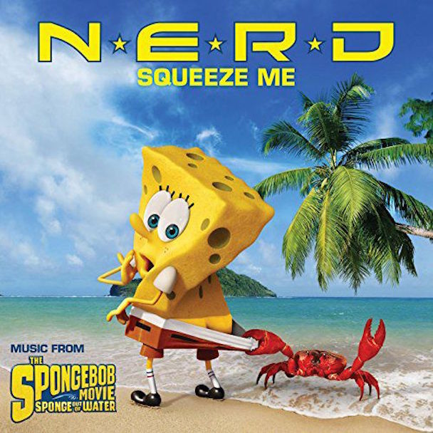 N.E.R.D. re-unites to release 'Squeeze Me', from 'The Spongebob Movie'