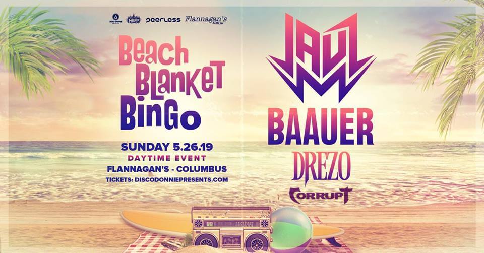 Beach Blanket, Bingo, -  Tropical pool side vibes on Memorial Day Weekend