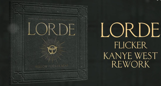 Take a listen to Lorde 'Flicker' , producd by Kanye West