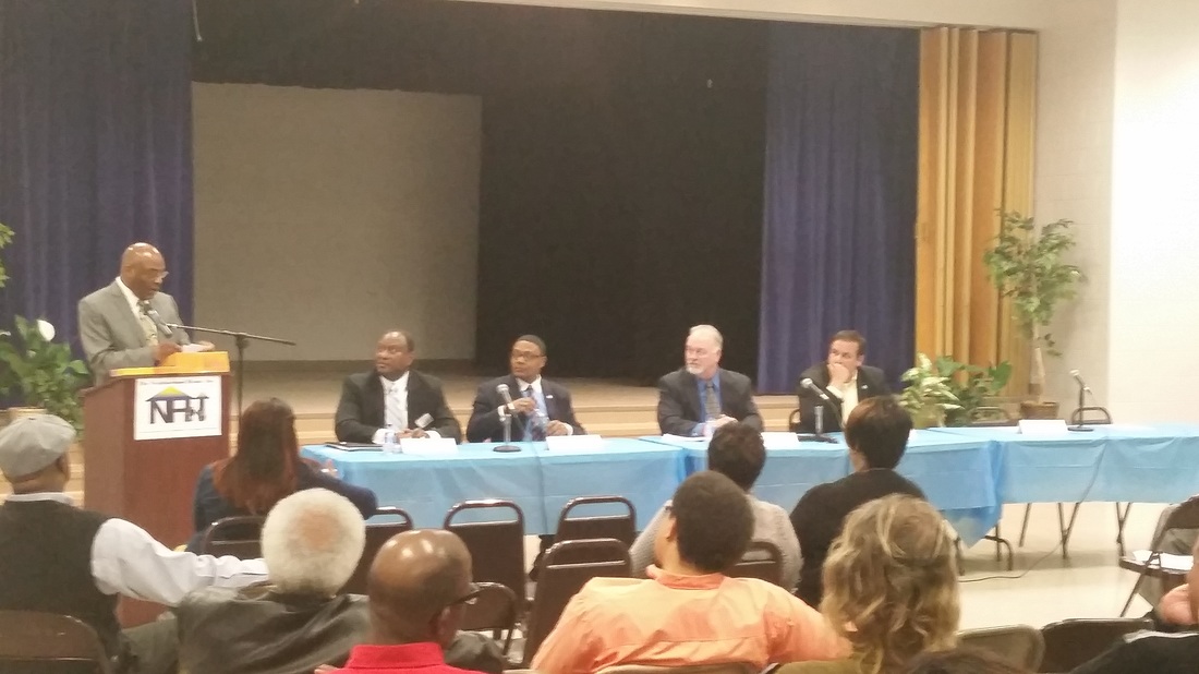 Columbus Mayoral Candidate Front-Runner Andrew Ginther answers tough questions at Forum & Jeff Brown supports legalizing Marijuana if elected - read more from Tuesday's Forum