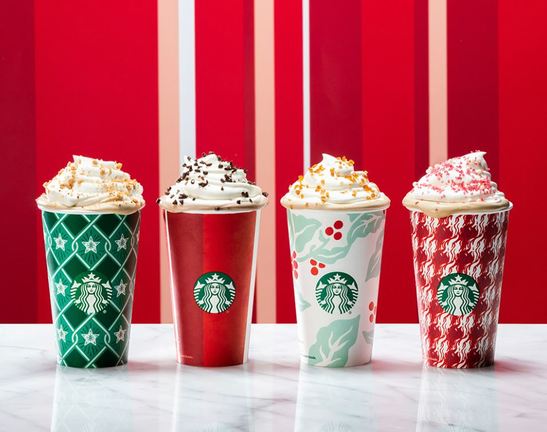 Starbucks just released their 2018 holiday flavors