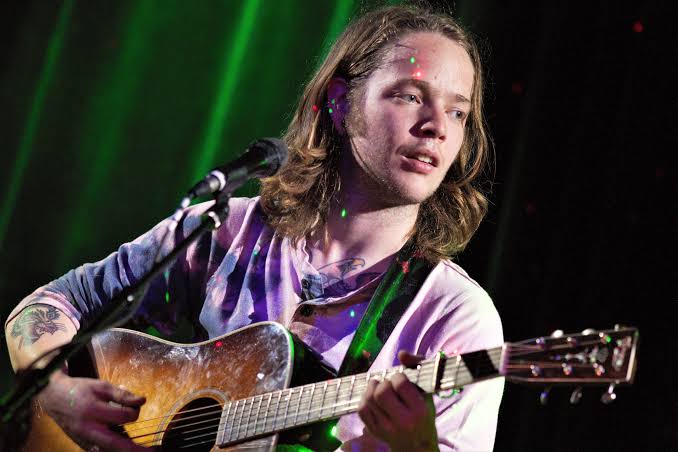 Billy Strings in a still from the official music video for "Mill Town Flood."