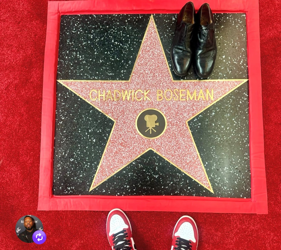 Allen Boseman honors the Legacy of Chadwick Boseman: Celebrating Posthumous Star on the Hollywood Walk of Fame