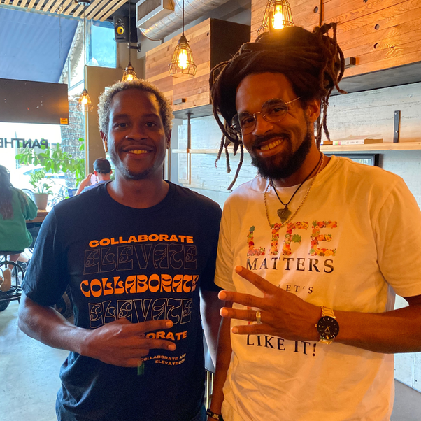Life Matters So Let's Eat Like It Author Jabez El Israel lost over 100 lbs and shared how is helping others on the It's Bigger Than Business Podcast with Manny Larcher