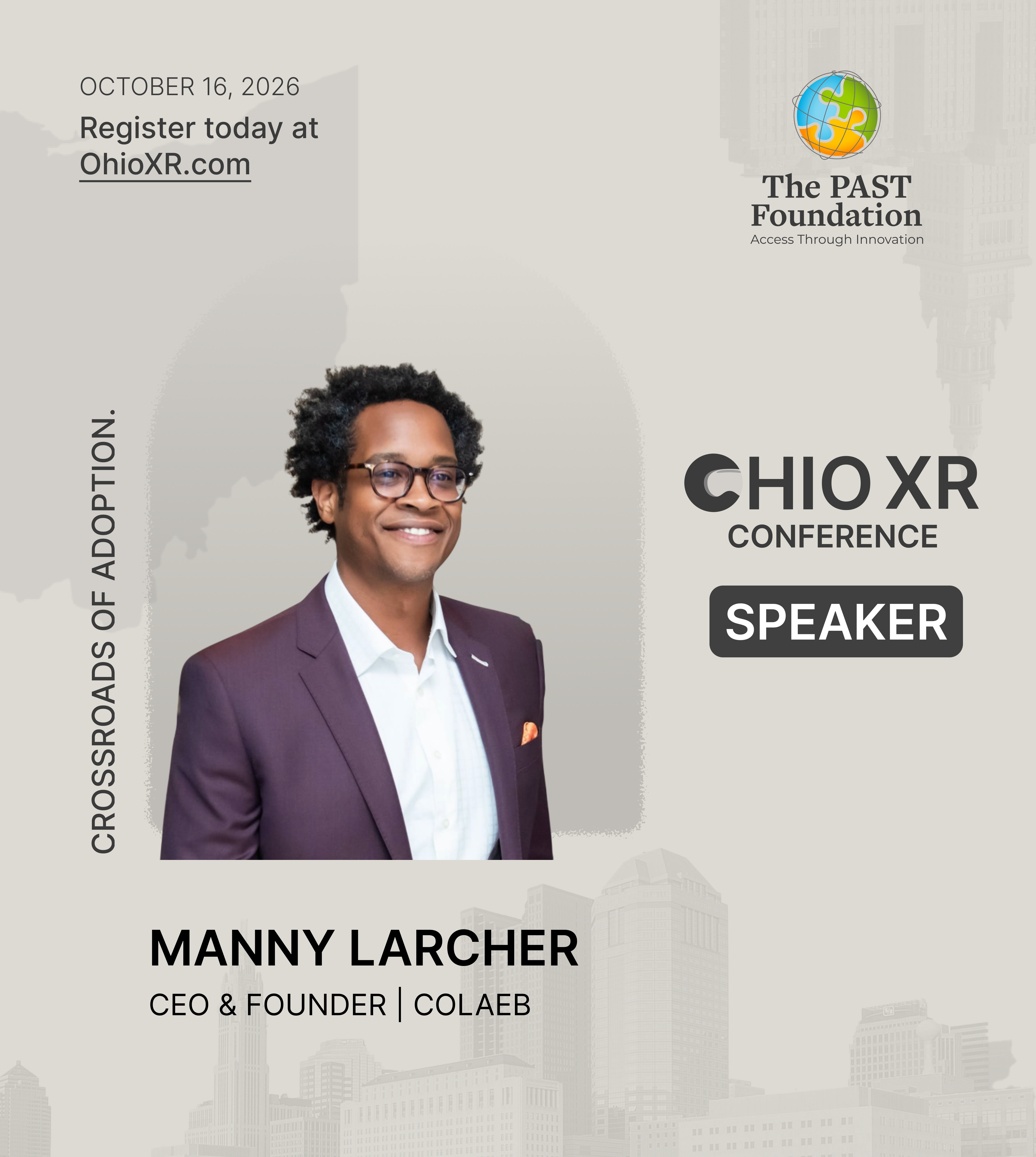 Manny Larcher to Speak at OhioXR Conference on the Creator Economy