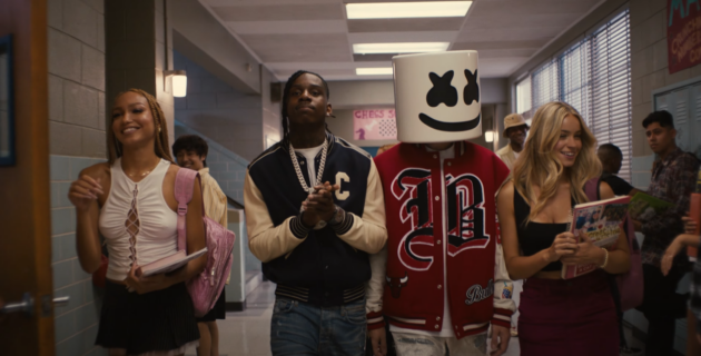 Watch Marshmello, Polo G, and Southside in the official music video for 'Grown Man'