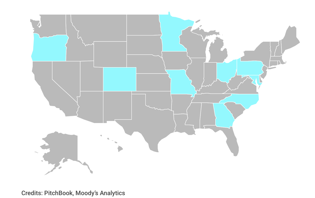 Best Cities For Rising Startups To Be Located In
