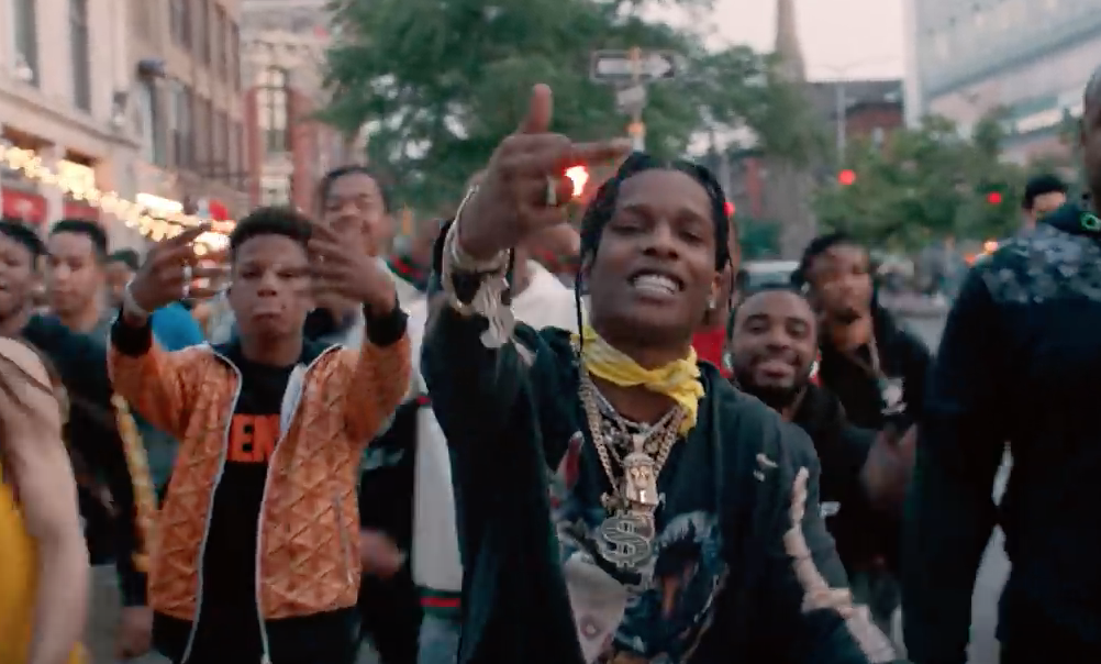 Watch A$AP Rocky's music video 'Tony Tone'