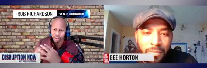 Gee Horton: Art and Trauma - Interview with Disruption Now's Rob Richardson