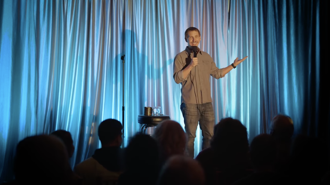 Watch Jason Salmon's stand up for Gen X shot by Four by Three