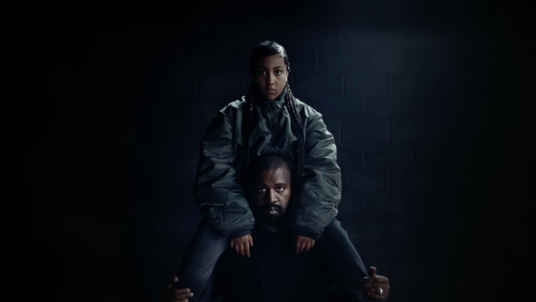Music video for ¥$, Ye, Ty Dolla $ign - Talking / Once Again feat. North West