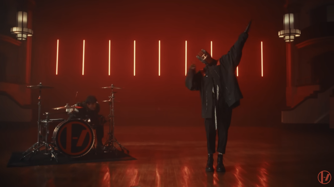 Twenty One Pilots music video for 'Overcompensate'