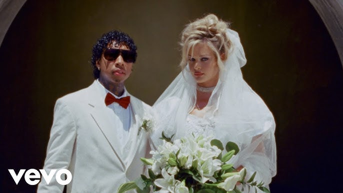 $TARFACE and Tyga in a still from the official music video for "FREEZING."