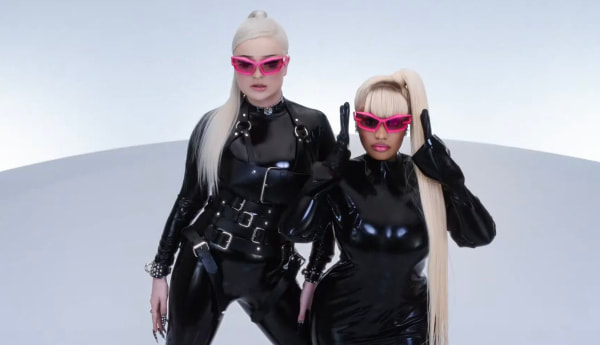 Watch Kim Petras & Nicki Minaj Music Video for 'Alone'