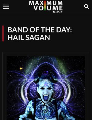 Maximum Volume Music
This is Nick Quijano (Former Powerman 5000 guitarist & co-producer of album “Builders of the Future”) and vocalist Sagan Amery’s first release in three years…