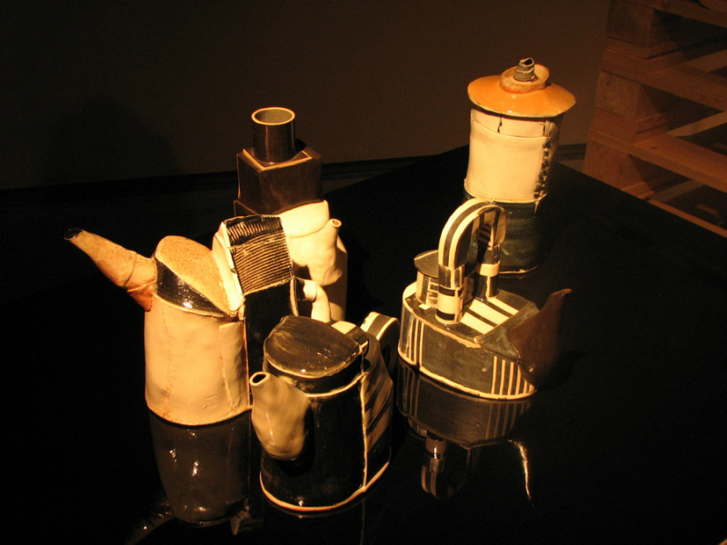 ceramic bienalle teapots