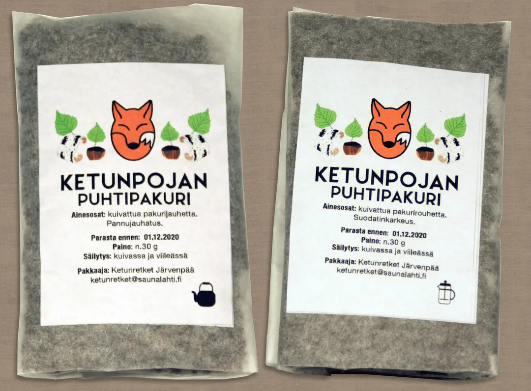 Ketunpojan puhtipakuri tuotekuva