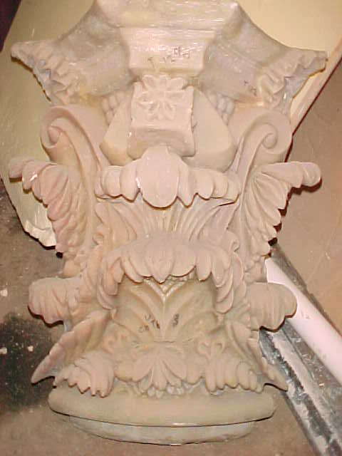 Capital mould for Wellington Town Hall