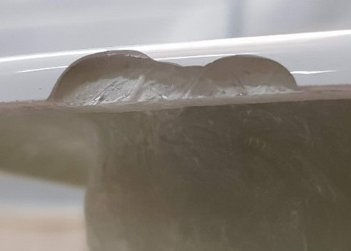 Fibreglass damage