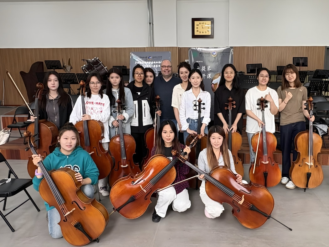 Dr. Roman Teaching in China