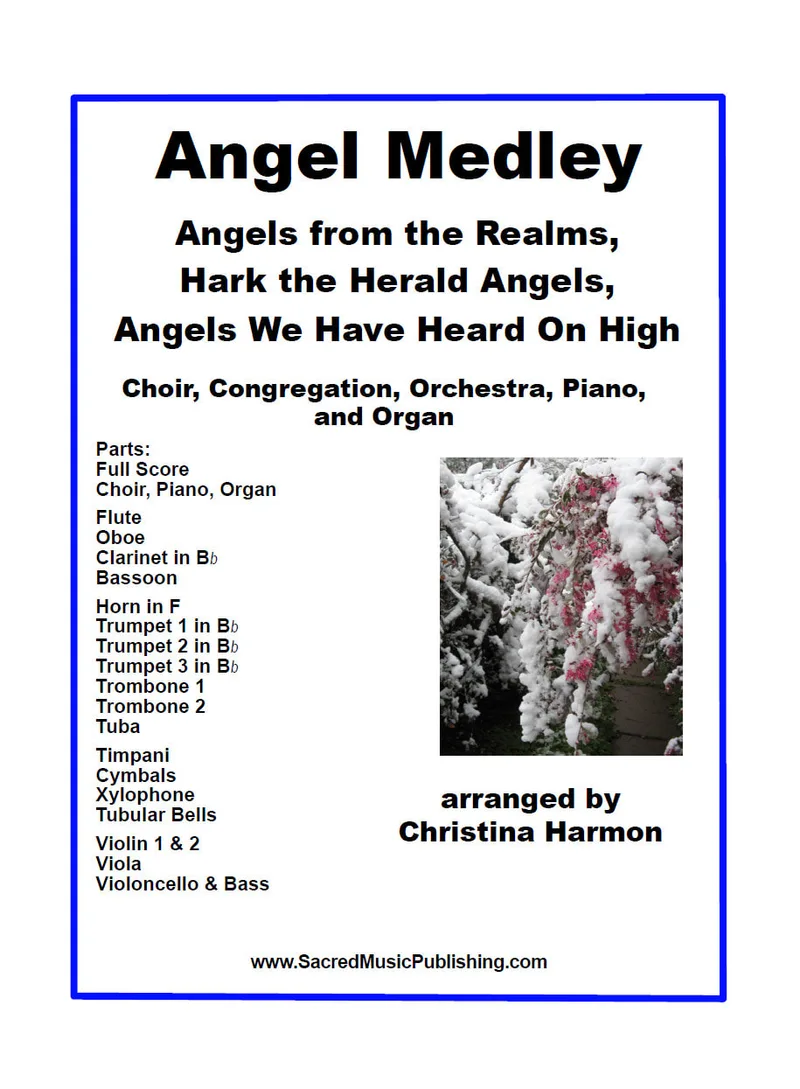 Angel Medley – Choir, Orchestra, Piano, and Organ.