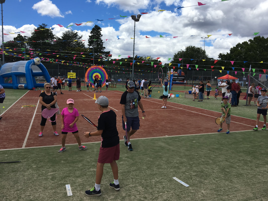 Kids tennis fun