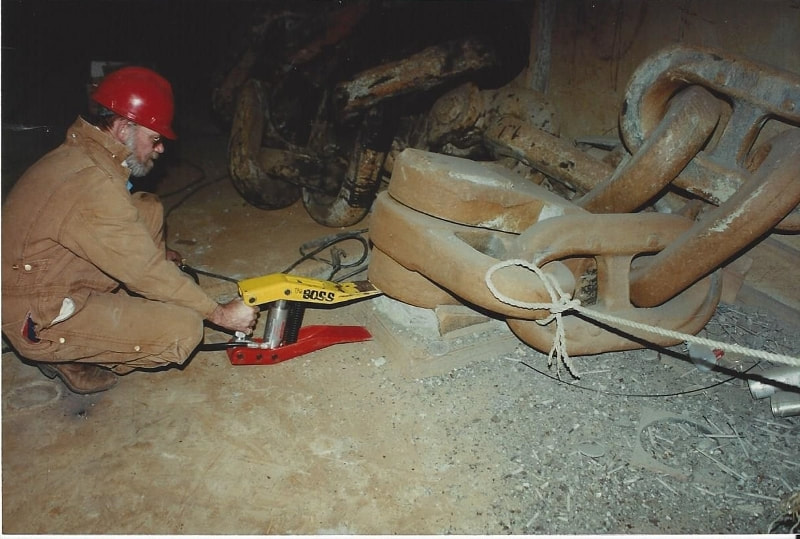 BOSS Tool Lifting Drag Line Chain Picture