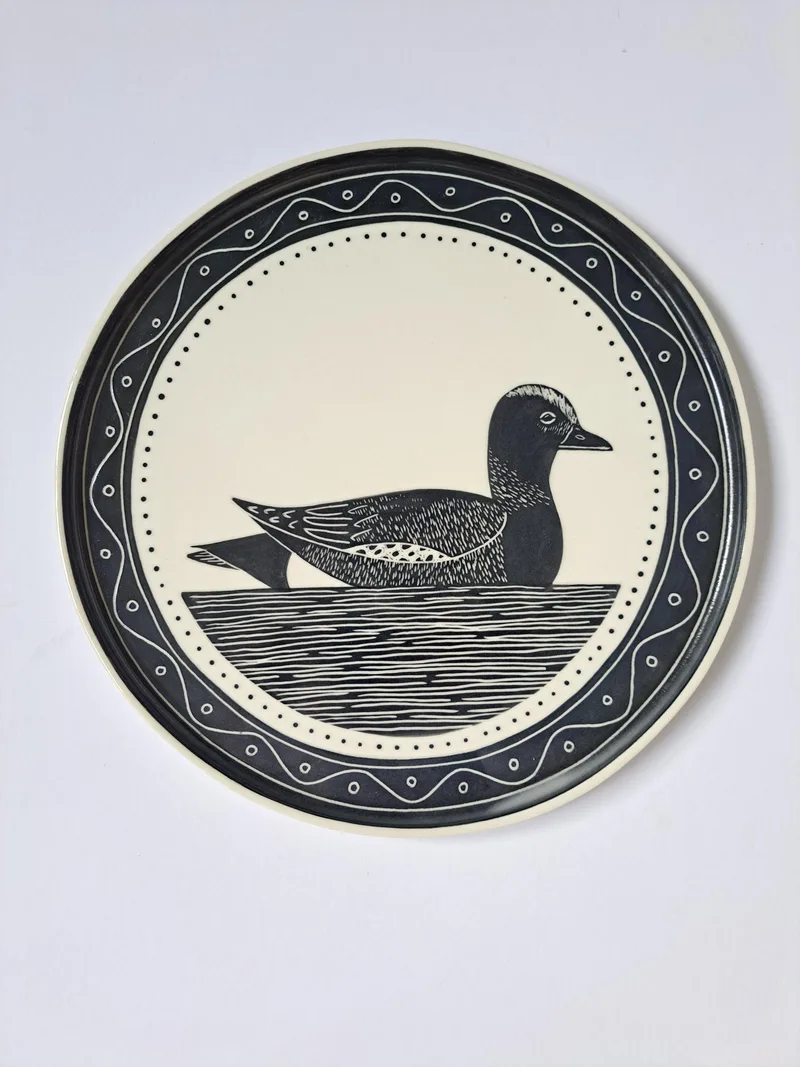 Wigeon - 7 Whistlers Wall Plate