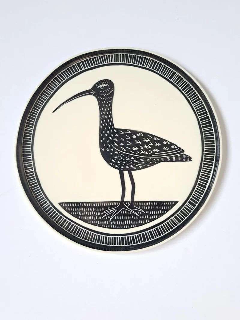 Whimbrel - 7 Whistlers Wall Plate