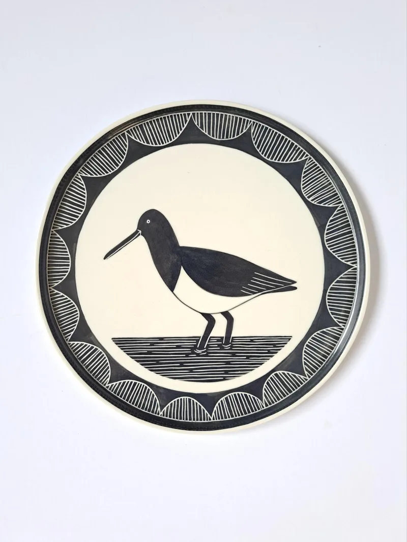 Oystercatcher - 7 Whistlers Wall Plate